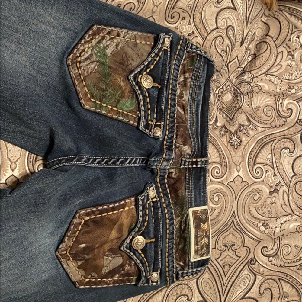 Camo jeans